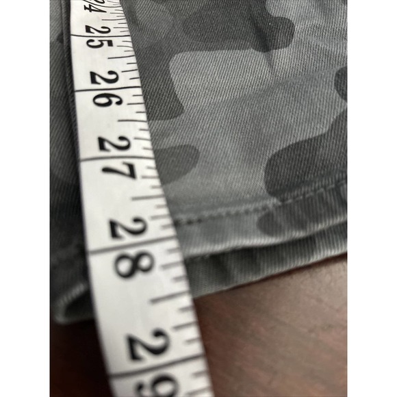 New $69 Seven 7 Utility Skinny Ankle Jeans Pants Concrete Camo sz 10 32x28 - Picture 8 of 9